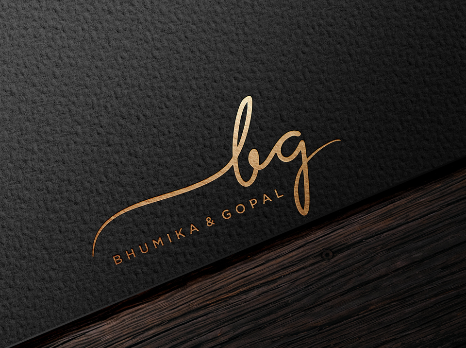 Bhumika & Gopal Logo Design in Surat